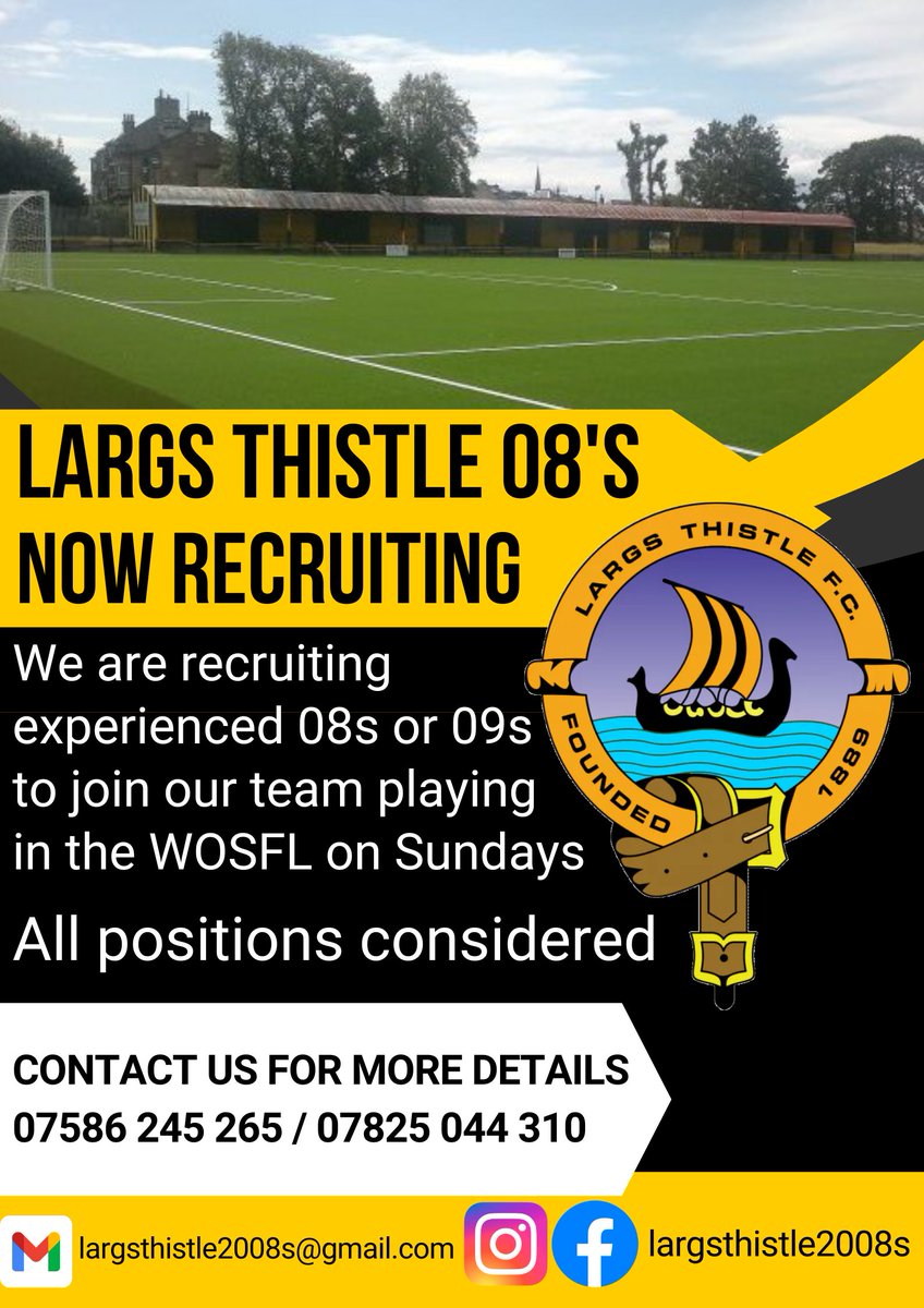 Largs Thistle 2008s tweet media