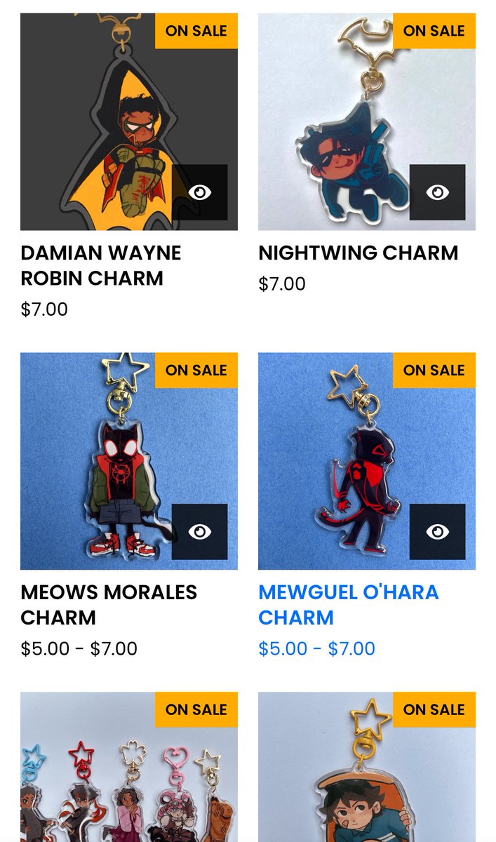 munkaei's tweet image. store is reopened and everything is half off with limited stock!! go go go!!
munkaei.bigcartel.com