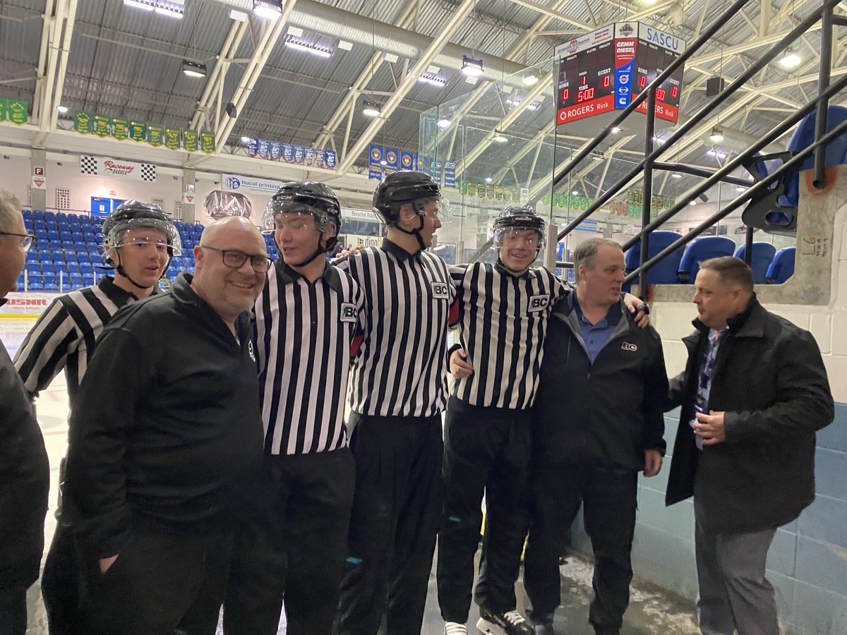 Today, BCHockey celebrates Father’s Day with BCHockey Officiating Fathers &amp; Father figures who play a vital role in the development of BCHockey Officials. #morethandroppingpucks