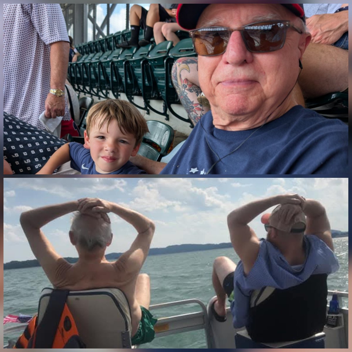 Happy Father's Day to my old man &amp; Declan's Poppy! We sure do miss Declan's Grandpa &amp; my Father-in-law Tom. We will have a cold one for you today Grandpa!