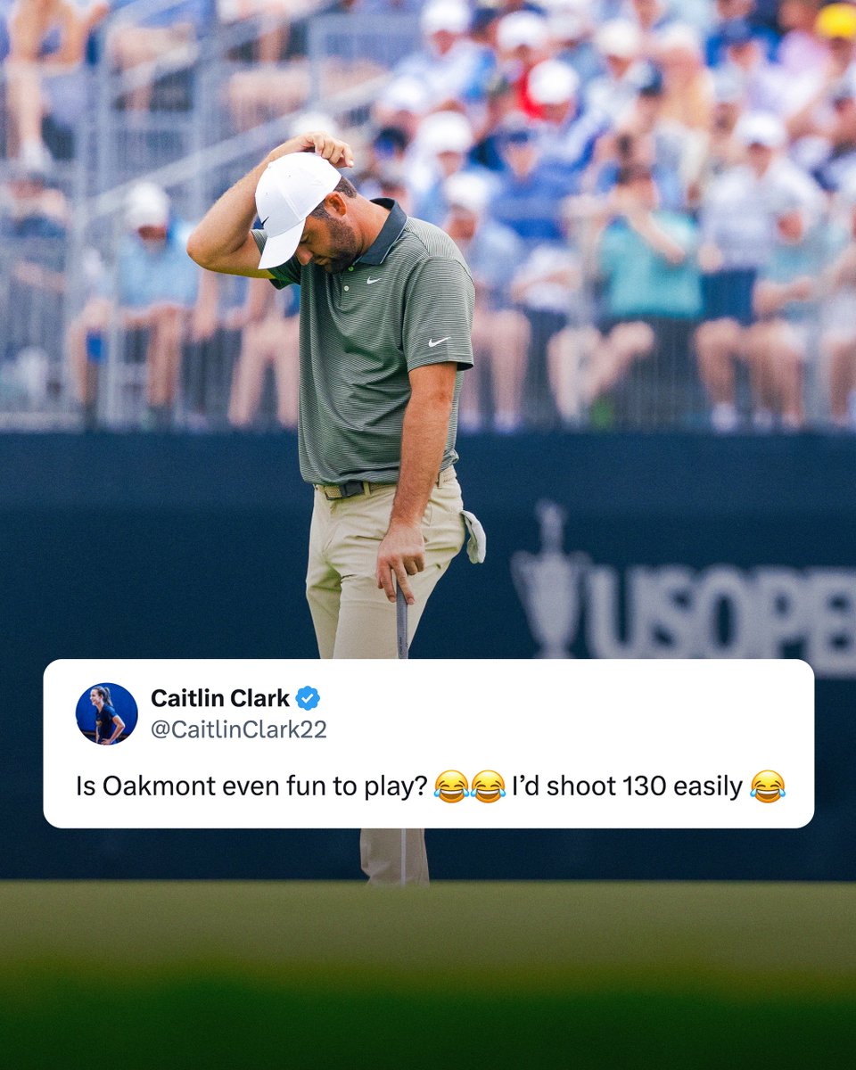 Just take every shot from the logo and we think you'll be alright, <a href="/CaitlinClark22/">Caitlin Clark</a> 😅