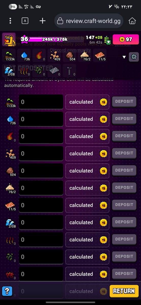 r7367857247031's tweet image. 🚀 Day 4 of #ProjectVoyager and I&apos;m making great progress in Craft World!
Here’s a screenshot of my Pools — the journey continues! 🔥💎
Can’t wait to see where this adventure takes us! 👾
#CraftWorld #Dynos #Web3Gaming