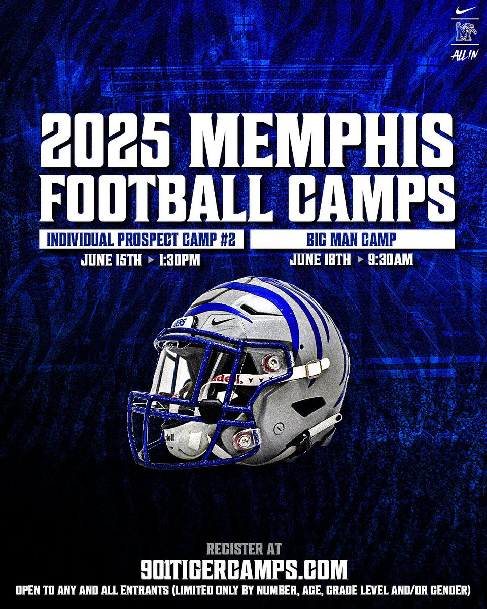 Max Paschall (@maxpaschall78) on Twitter photo I will be at Memphis June 18th for the OL/DL Mega Camp! Can’t wait to learn and compete‼️ <a href="/CoachB_Johnson/">Ben Johnson</a> <a href="/CoachTBarr/">#BESTAVAILABLE</a> <a href="/west10sports/">West Tennessee High School Athletics</a> <a href="/GCSportsWriter/">Michael Odom</a> I will be at Memphis June 18th for the OL/DL Mega Camp! Can’t wait to learn and compete‼️ <a href="/CoachB_Johnson/">Ben Johnson</a> <a href="/CoachTBarr/">#BESTAVAILABLE</a> <a href="/west10sports/">West Tennessee High School Athletics</a> <a href="/GCSportsWriter/">Michael Odom</a>