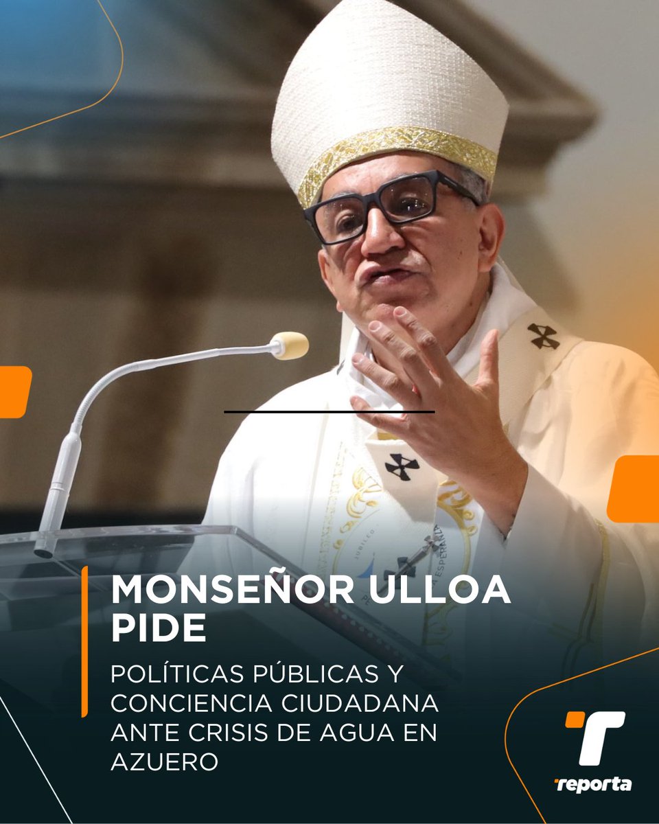 “Lo más grave es que no estamos hablando de un fenómeno reciente ni accidental, por años se han tolerado prácticas irresponsables, vertidos ilegales, deforestación de cuencas, mal manejo de residuos y sobreexplotación agrícola sin el debido control”, monseñor José Domingo Ulloa