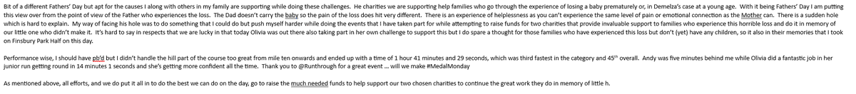 Tony Hammond (@tonyhammond78) on Twitter photo Longer comment is attached after <a href="/RunThroughUK/">RunThrough</a> Finsbury Park event in support of
<a href="/DemelzaCharity/">Demelza Charity</a>
justgiving.com/page/challenge…
<a href="/tommys/">Tommy's</a>
justgiving.com/page/challenge… Longer comment is attached after <a href="/RunThroughUK/">RunThrough</a> Finsbury Park event in support of
<a href="/DemelzaCharity/">Demelza Charity</a>
justgiving.com/page/challenge…
<a href="/tommys/">Tommy's</a>
justgiving.com/page/challenge…