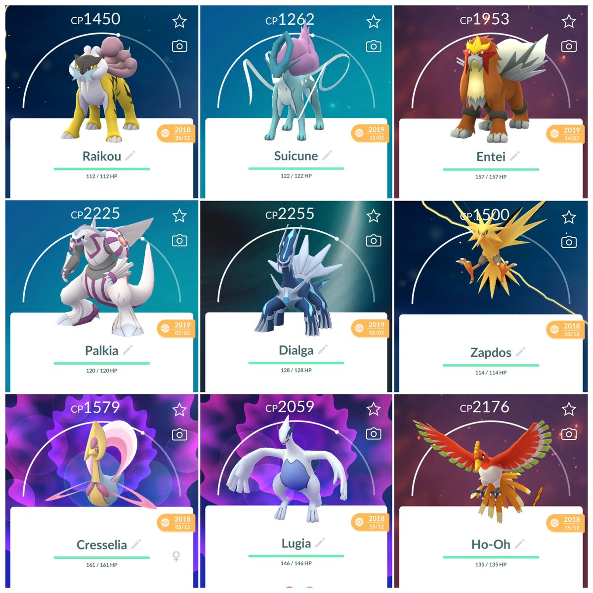pokegoperks's tweet image. 🍀Guaranteed Lucky Legendary Giveaway🍀

🎁3 winners will get to pick any 1 of these 2019 Legendary Pokemon with a Guaranteed Lucky trade!*…