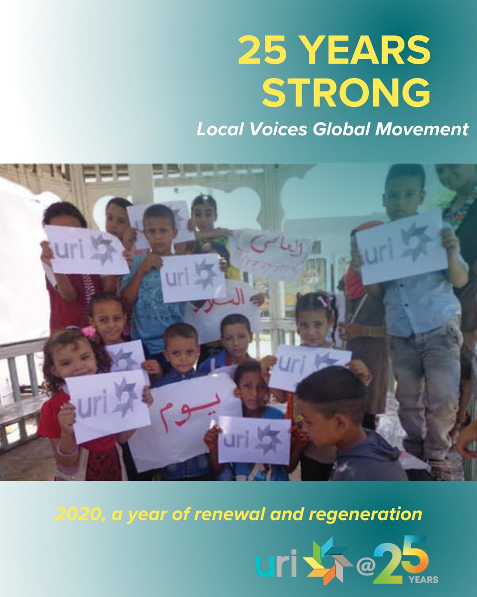 25 Years Strong!
26 June 2020 marked URI’s 20th anniversary and the foundation for future endeavors. 
Cooperation Circles worldwide celebrated and renewed their commitment and the Individual Membership program was launched.
Become a URI Individual Member today!
#URI25