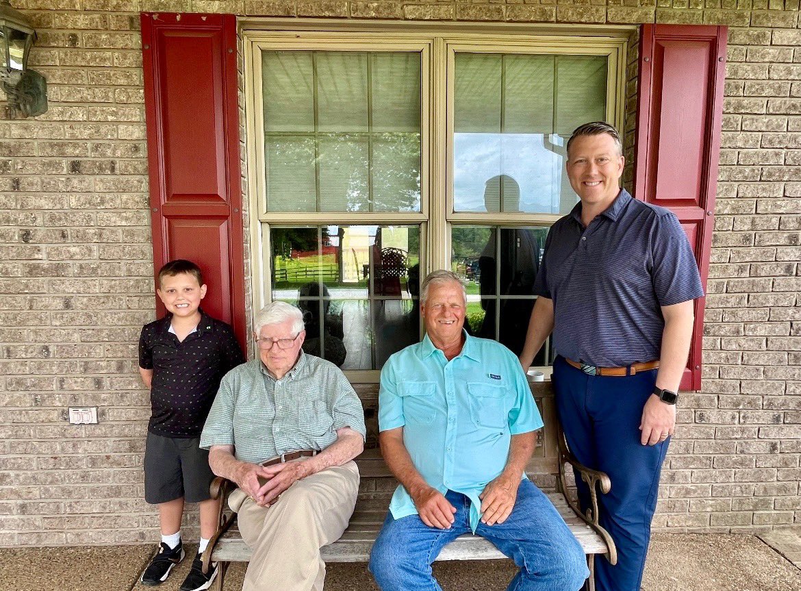 Chad R. Aull (@chadaull) on Twitter photo I’m grateful for the roots that run deep—on the farm & in our family.  My granddad &dad taught us the value of hard work, helping your neighbors, & community. 
Happy Father’s Day to the men who shaped me, and to all the dad/father figures raising the next generation. #fathersday I’m grateful for the roots that run deep—on the farm & in our family.  My granddad &dad taught us the value of hard work, helping your neighbors, & community. 
Happy Father’s Day to the men who shaped me, and to all the dad/father figures raising the next generation. #fathersday