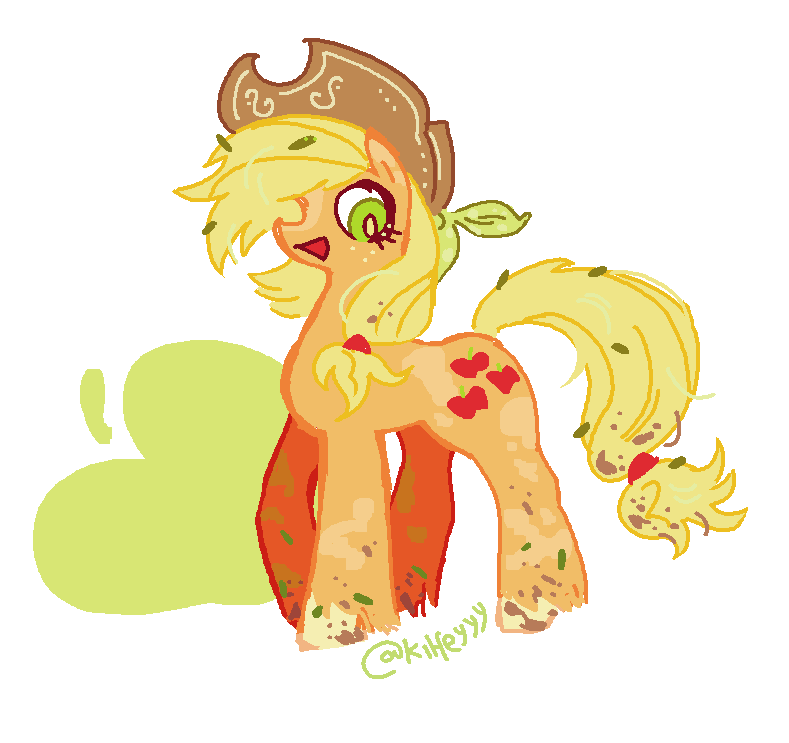 #AppleJack in MS Paint🍎
#mlp #mlpfim