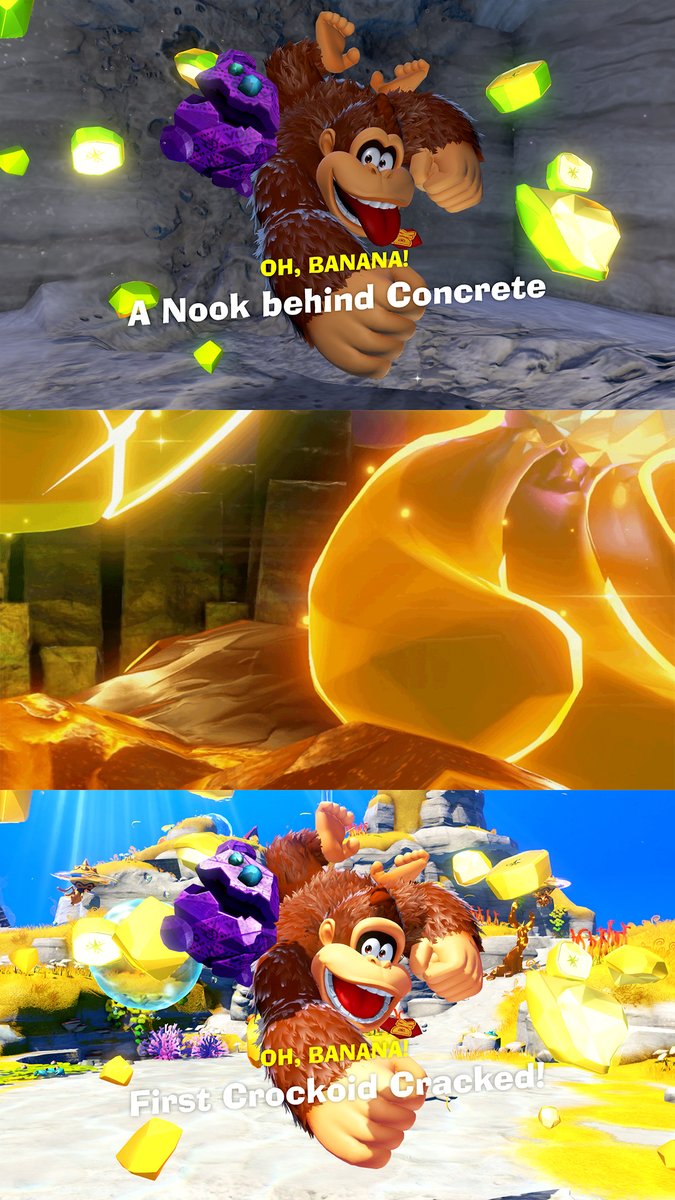 A Kong can never have too many bananas.

Starting collecting them July 17 in #DonkeyKongBananza on #NintendoSwitch2.