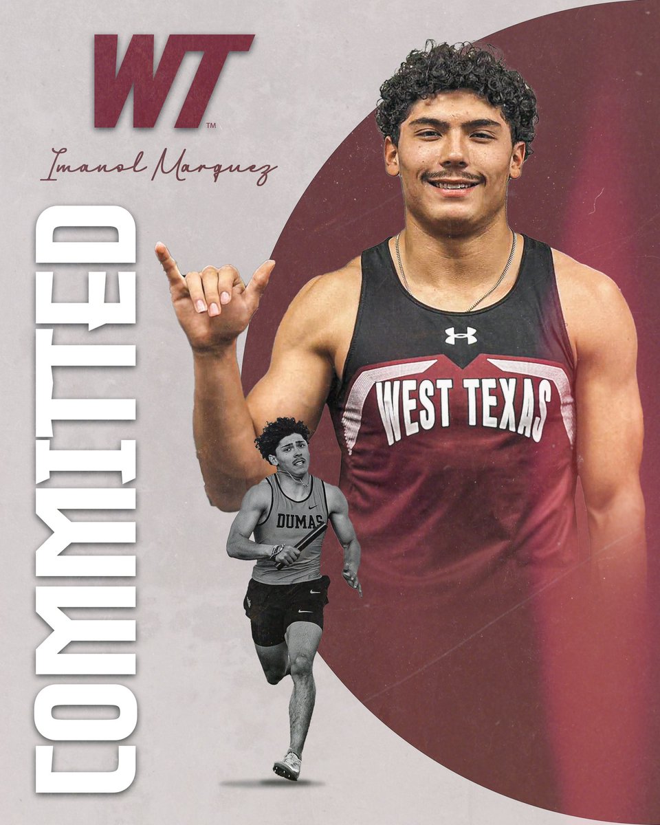 100% committed!!🙏 <a href="/coachdunnam/">Aaron Dunnam</a>  <a href="/Coach_Lingor/">Kamron Lingor</a> <a href="/DumasDemonStats/">Dumas Demon Stats</a> <a href="/DumasTrack/">Dumas Track & Field</a> <a href="/WTAMU_XCTF/">WTAMU TrackXC</a>