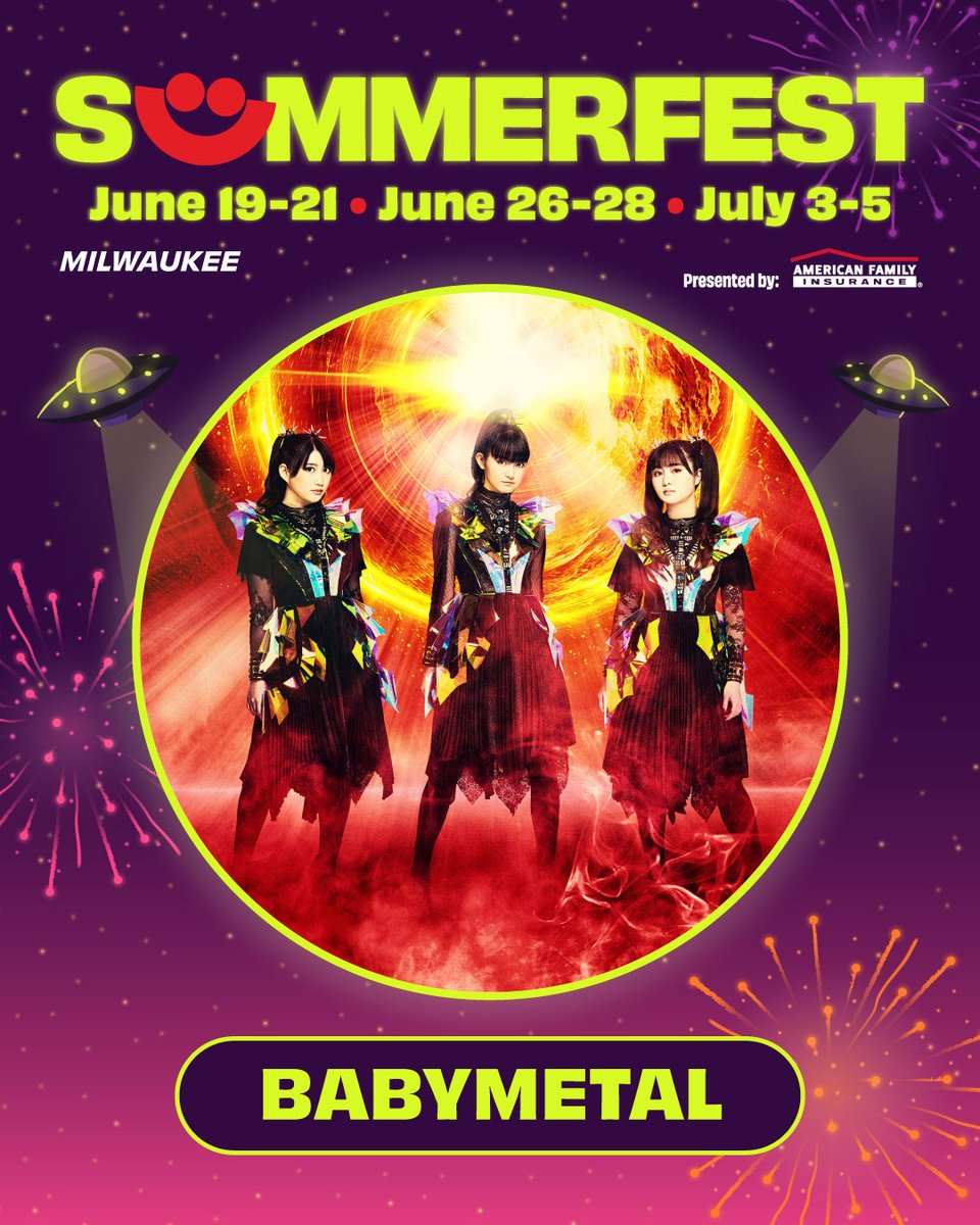 Listen to some head bangers on the 2025 Rock Spotify Playlist! 🎸 

Check out our ROCK playlist: open.spotify.com/playlist/4Z5Az…

Get tickets: summerfest.com/ticket-info/