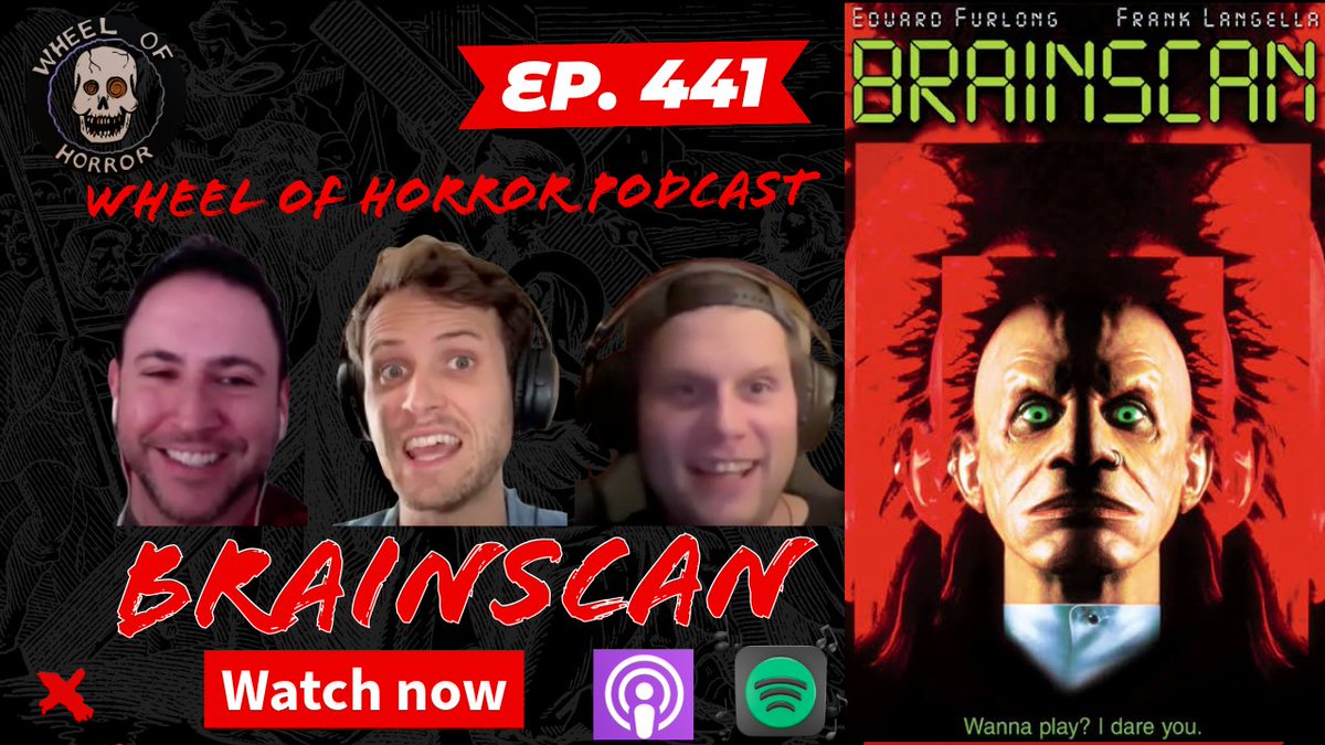 Wheel of Horror Podcast (@horrorwheel) on Twitter photo Video episode available on YouTube! 
Who's ready to get their Brain, Scanned? Today we are talking the 1994 classic Branscan, a cerebral thriller that blurs the lines between memory & manipulation & an innovative use of technology horror. Enjoy
YouTube: youtu.be/7qrfrnOwS2 Video episode available on YouTube! 
Who's ready to get their Brain, Scanned? Today we are talking the 1994 classic Branscan, a cerebral thriller that blurs the lines between memory & manipulation & an innovative use of technology horror. Enjoy
YouTube: youtu.be/7qrfrnOwS2