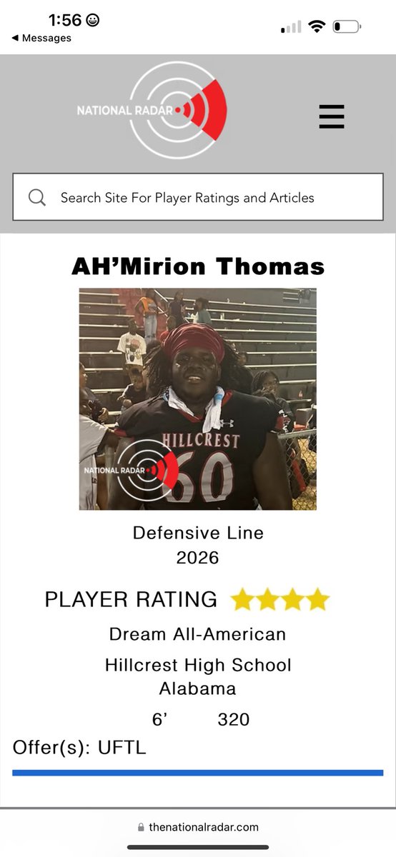 Thank you <a href="/dreamallamerica/">Dream All-American</a> 🙏🏾