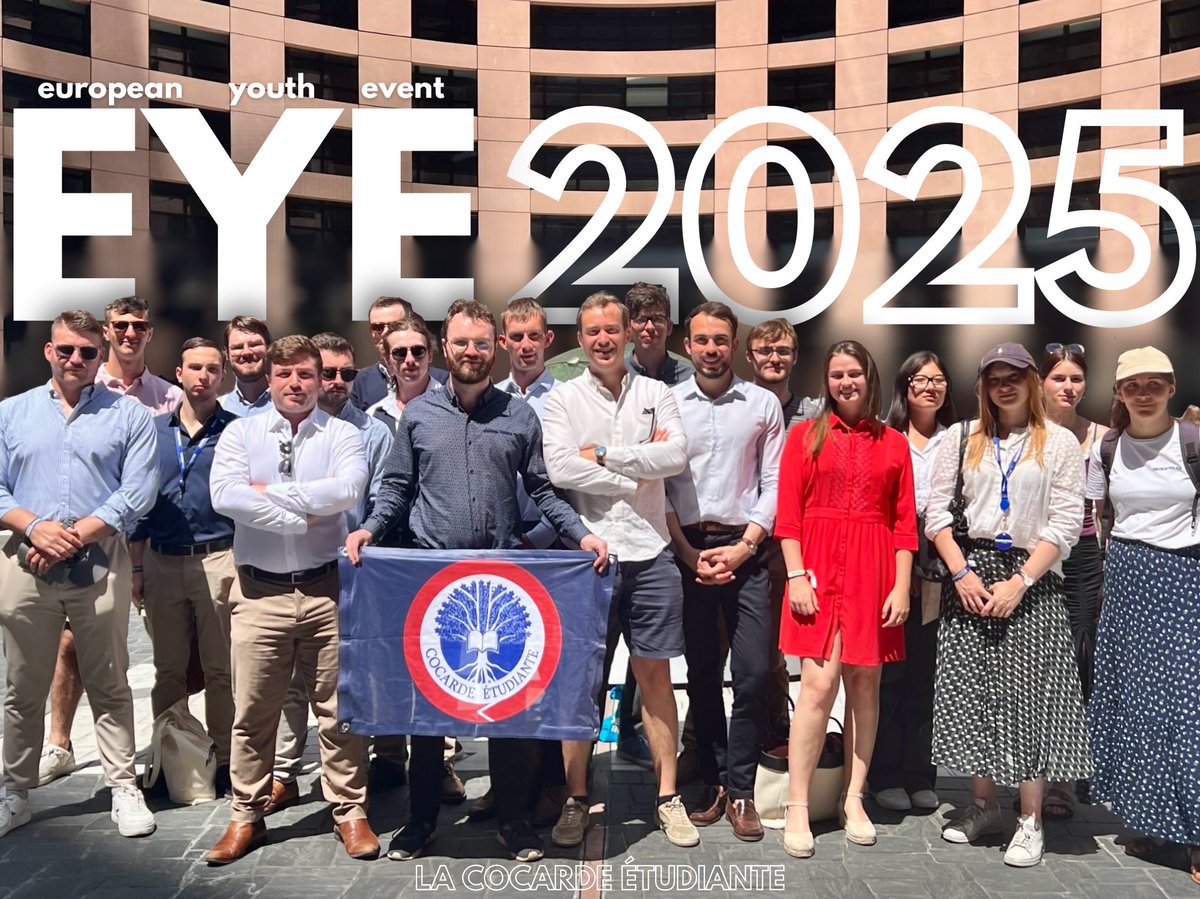 Nous étions présents au rendez-vous de la jeunesse européenne #EYE2025 🔥

L’Europe de demain n’est pas celle des islamistes, c’est la nôtre !