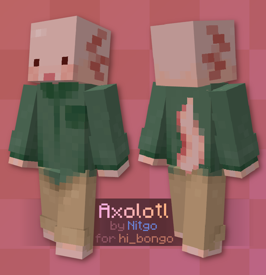 A new commission for <a href="/hi_bongo/">bongo</a> 
#Minecraft #PixelArt