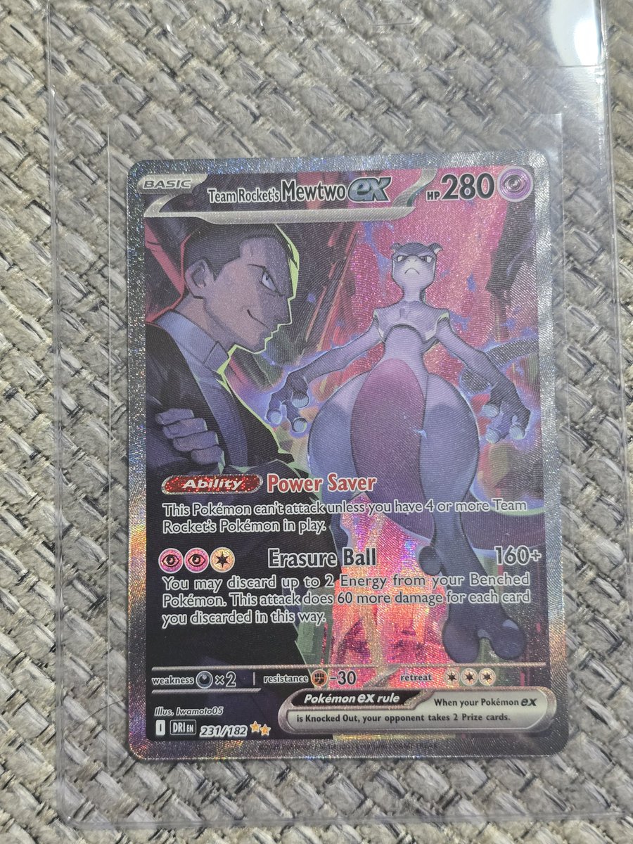 cmoneysol's tweet photo. Finally pulled the mewtwo https://t.co/LdYaJRlpLt