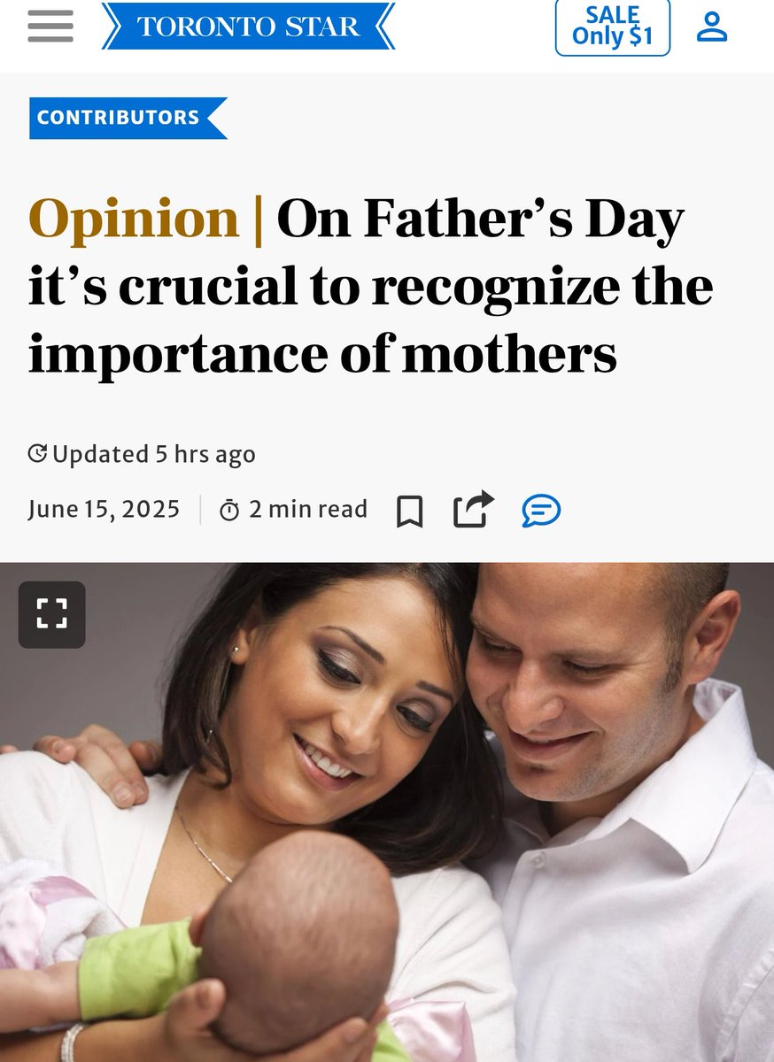 This Father's Day, I hope you all celebrate by cancelling fathers.