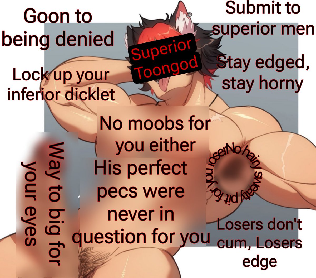 Time to start gooning to my caps losers