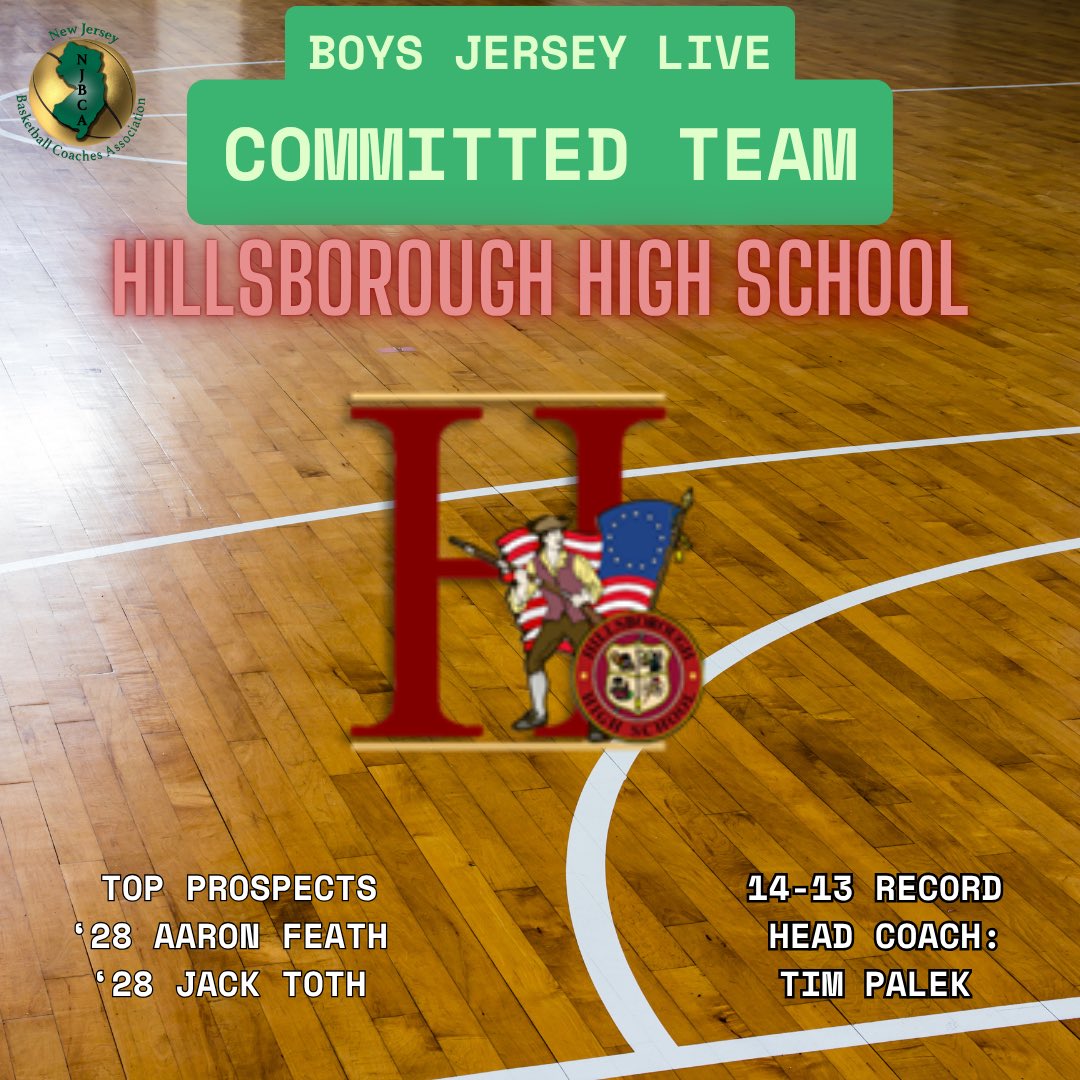 New Jersey Basketball Coaches Association (@njbca_official) on Twitter photo Committed teams for Boys Jersey Live! <a href="/Sean_Murphy_NJ/">NJ Hoopers</a> <a href="/PrepHoops/">Prep Hoops 🏀</a> <a href="/HSSportsNJ/">NJ.com HS Sports</a> <a href="/gmchoops/">GMC Hoops</a> <a href="/NJHoopsHaven/">Jerry Carino</a> <a href="/NJHoopRecruit/">NJ Basketball</a> <a href="/fhswarriorsball/">Franklin Warriors Boys Basketball</a> <a href="/CoachATaylor11/">Coach Taylor</a> Committed teams for Boys Jersey Live! <a href="/Sean_Murphy_NJ/">NJ Hoopers</a> <a href="/PrepHoops/">Prep Hoops 🏀</a> <a href="/HSSportsNJ/">NJ.com HS Sports</a> <a href="/gmchoops/">GMC Hoops</a> <a href="/NJHoopsHaven/">Jerry Carino</a> <a href="/NJHoopRecruit/">NJ Basketball</a> <a href="/fhswarriorsball/">Franklin Warriors Boys Basketball</a> <a href="/CoachATaylor11/">Coach Taylor</a>