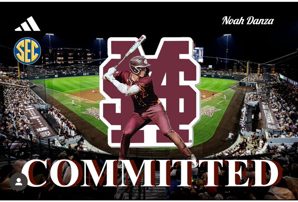 GCbaseballrams's tweet image. Congrats to 26 Grad Noah Danza on his commitment to Mississippi State to further his academic and athletic career.