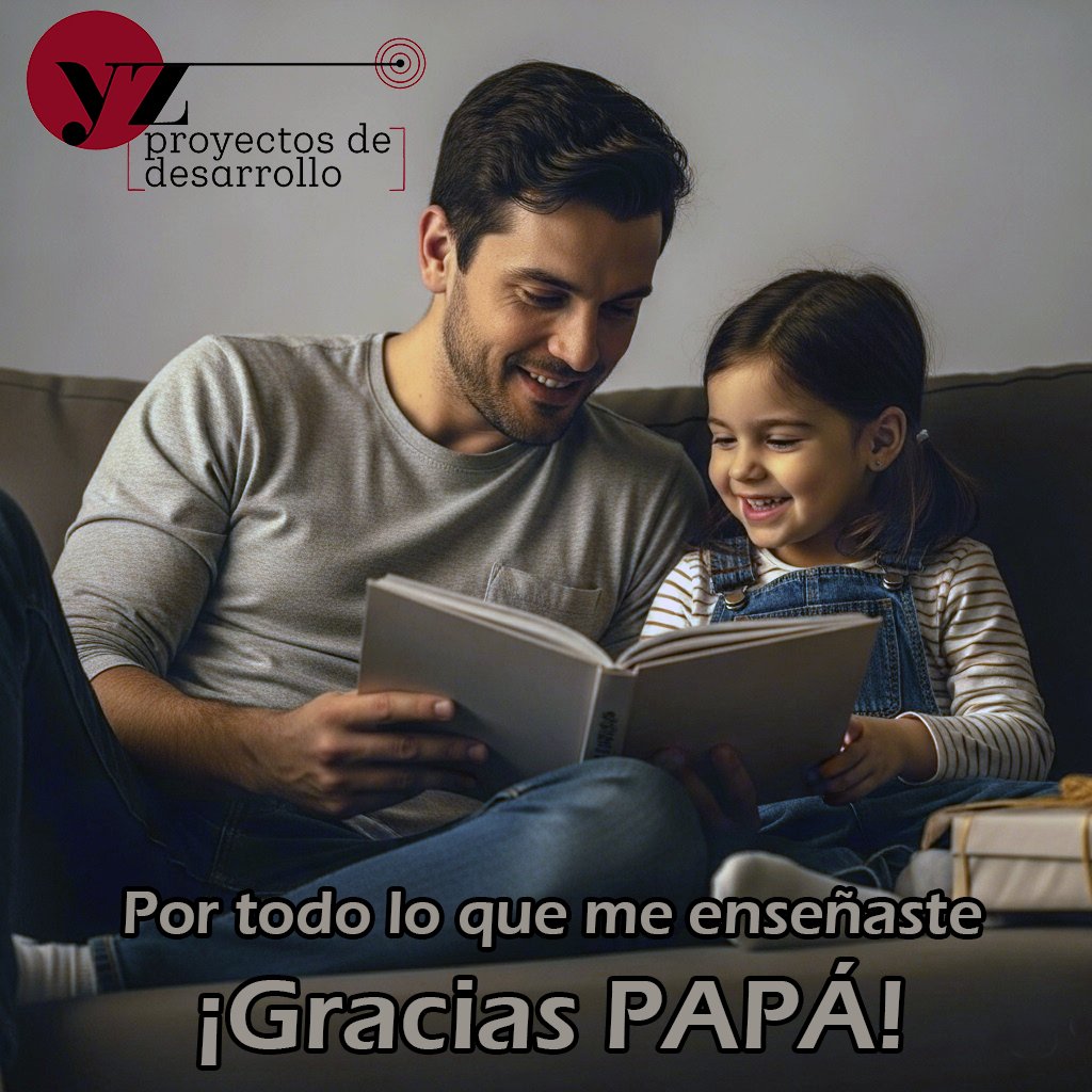 ¡Feliz Día del Padre de parte de YZ Proyectos! 
Celebramos a todos los padres que construyen, guían e inspiran a sus familias. 
¡Gracias por su amor y dedicación!
#DíaDelPadre #YZProyectos"