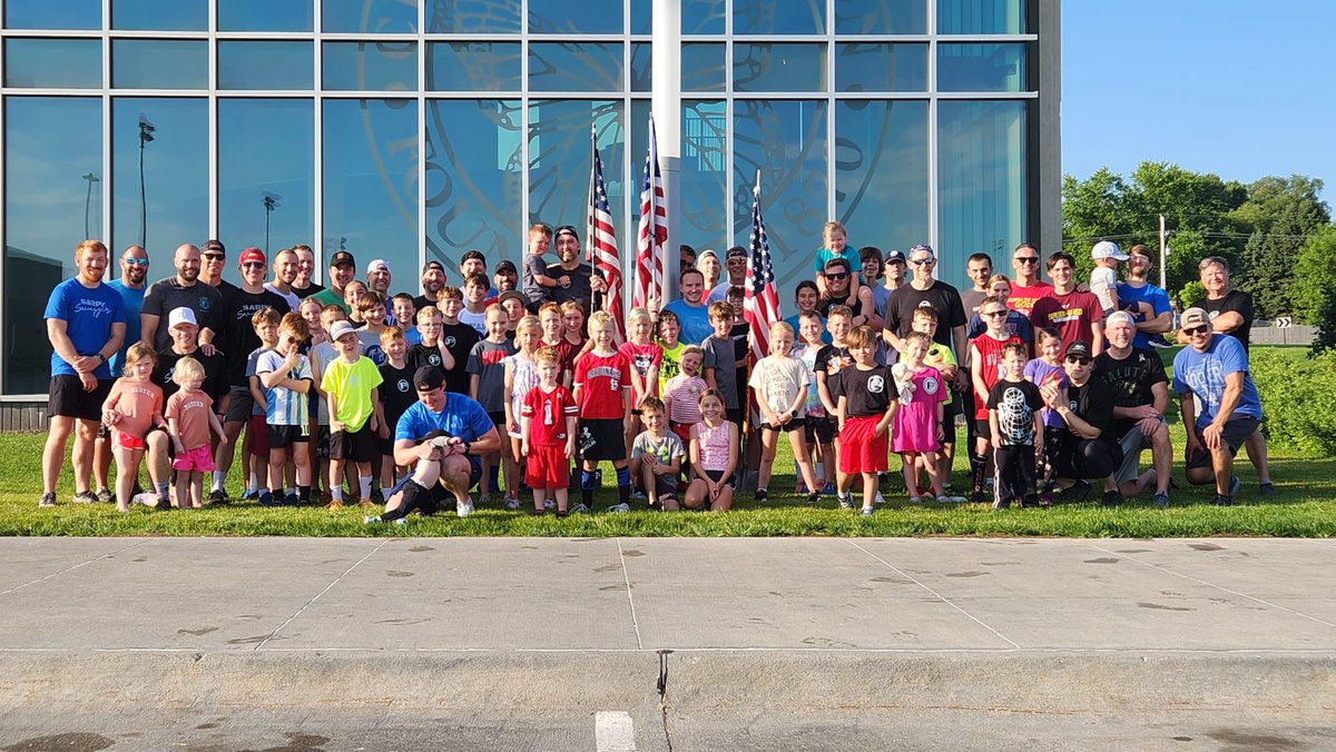 F3SarpySwagger's tweet photo. Dads and kids showed up today, side-by-side, to sweat, laugh, and lead together.
Legacy isn’t taught, it’s caught.
Happy Father’s Day from @F3SarpySwagger & @F3Omaha
@F3Nation #DadsWhoLead #LeaveRight https://t.co/8vMMHAelSU