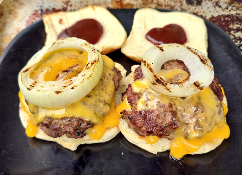 Father's Day Burgers. #dinner