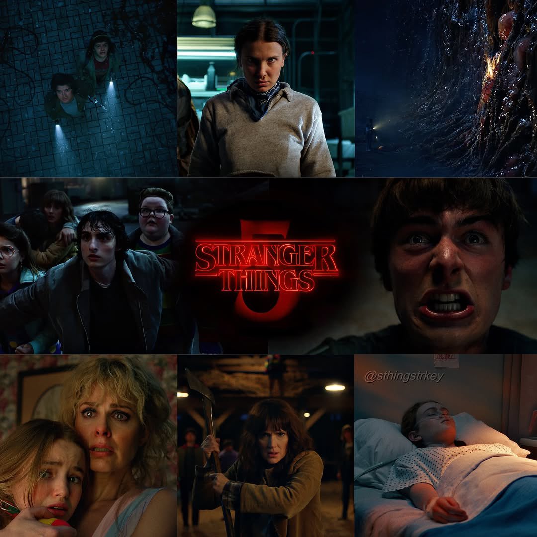 The ‘STRANGER THINGS 5’ episodic split:

Volume 1: Chapter 1-4
Volume 2: Chapter 5-7
The Finale: Chapter 8: The Rightside Up