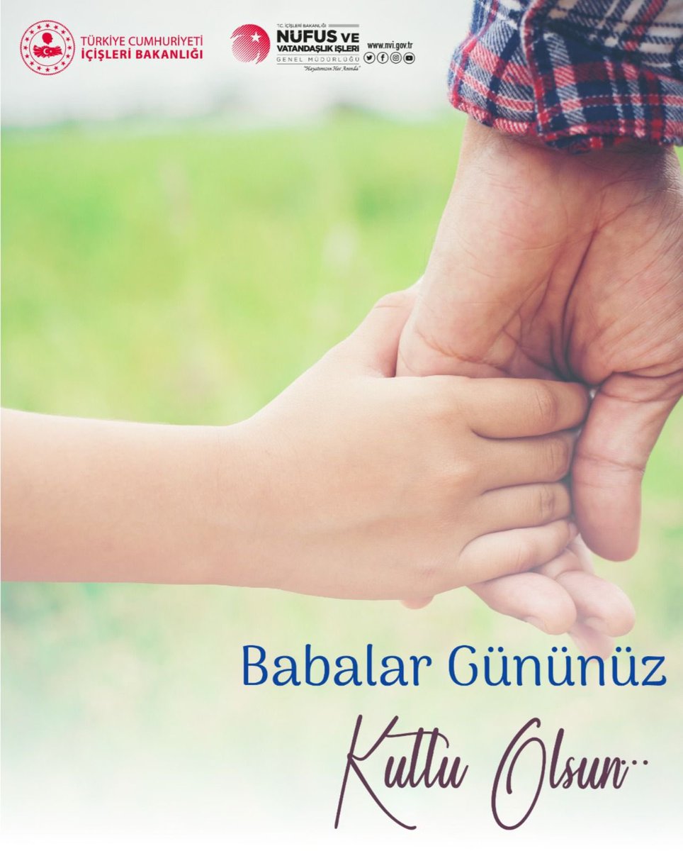 Başta şehit babaları olmak üzere, tüm kahraman babaların babalar günü kutlu olsun💐

#HayatınızınHerAnında 
#BabalarGünü