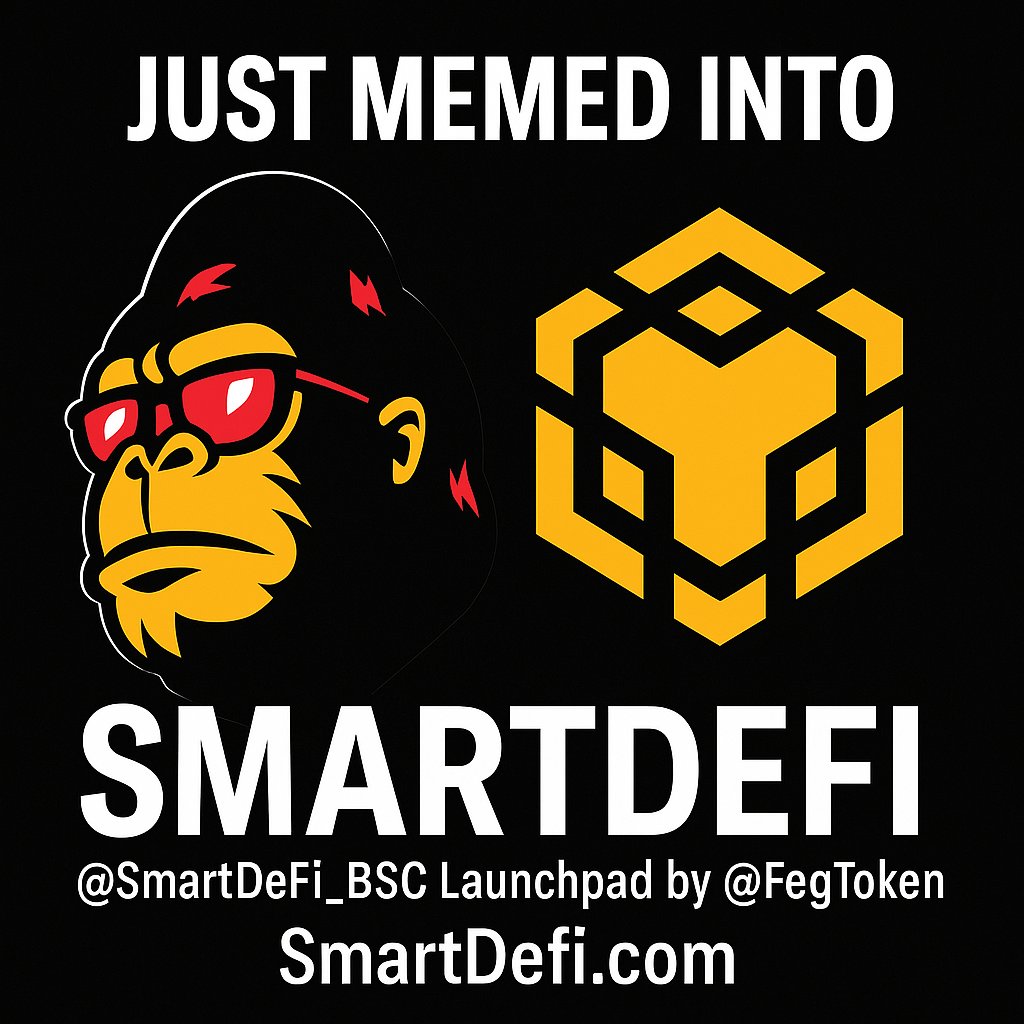 🚀 The unstoppable force of <a href="/SmartDeFi_BSC/">SmartDeFi_BNB</a> meets the unshakable foundation of @FegToken!  

When innovation collides with resilience, the future of DeFi is rewritten. No rugs. No barriers. Just Smart Finance. 🔥  

Tap in now:  
🔗 SmartDeFi.com  
🔗