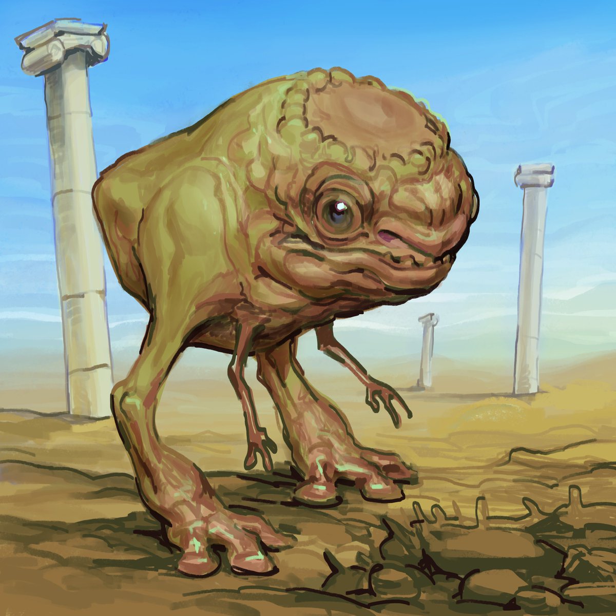 Froggers (@froginatorart) on Twitter photo out there out there