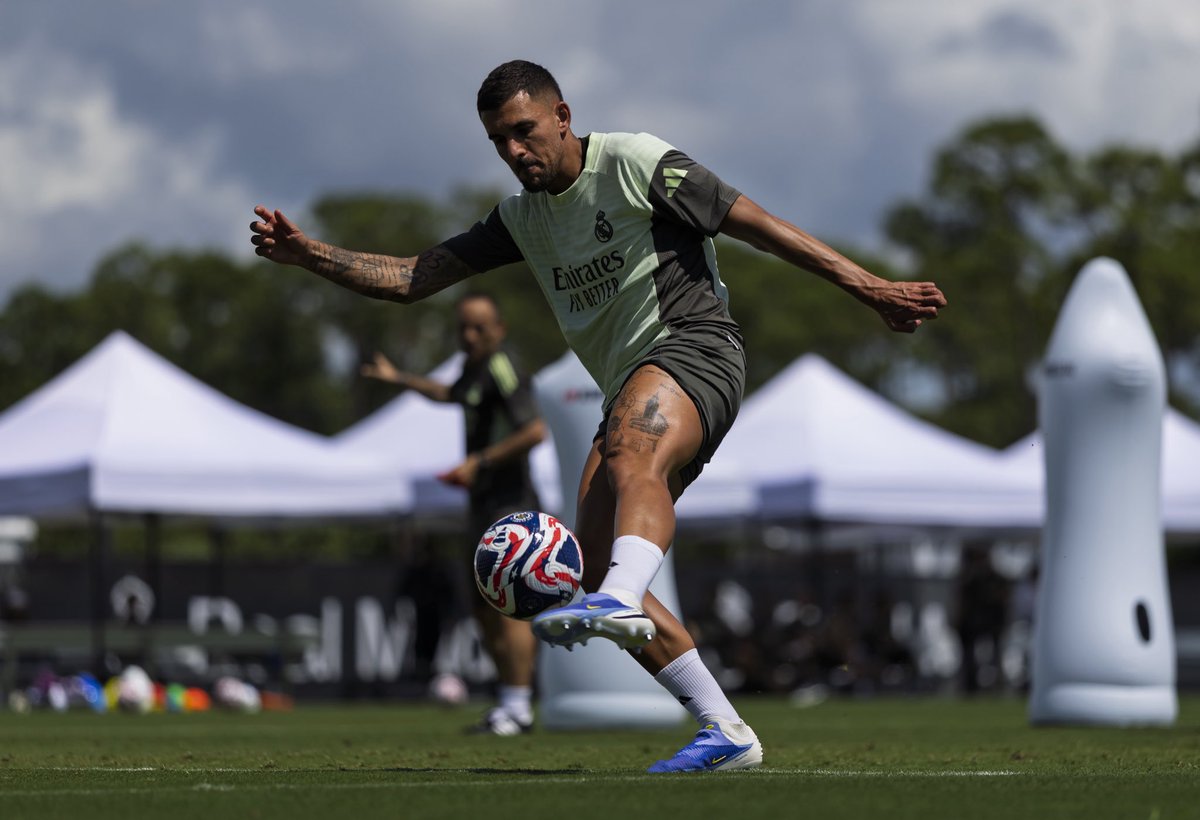 Primeros entrenamientos en Miami. Ganas de que esto empiece de nuevo 🤍⚽️🇺🇸