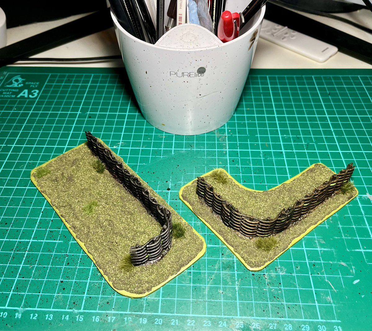 HobbyTourist's tweet photo. Fun with terrain. Don’t miss out the third army.  #tabletopgaming #pillage #thebaronswar https://t.co/JJyXmRdOnK