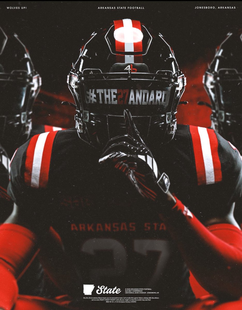 Appreciate all the love from Arkansas state <a href="/Liam_Peters2/">Liam Peters</a> <a href="/AStateFB/">Arkansas State Football</a> ❤️🖤