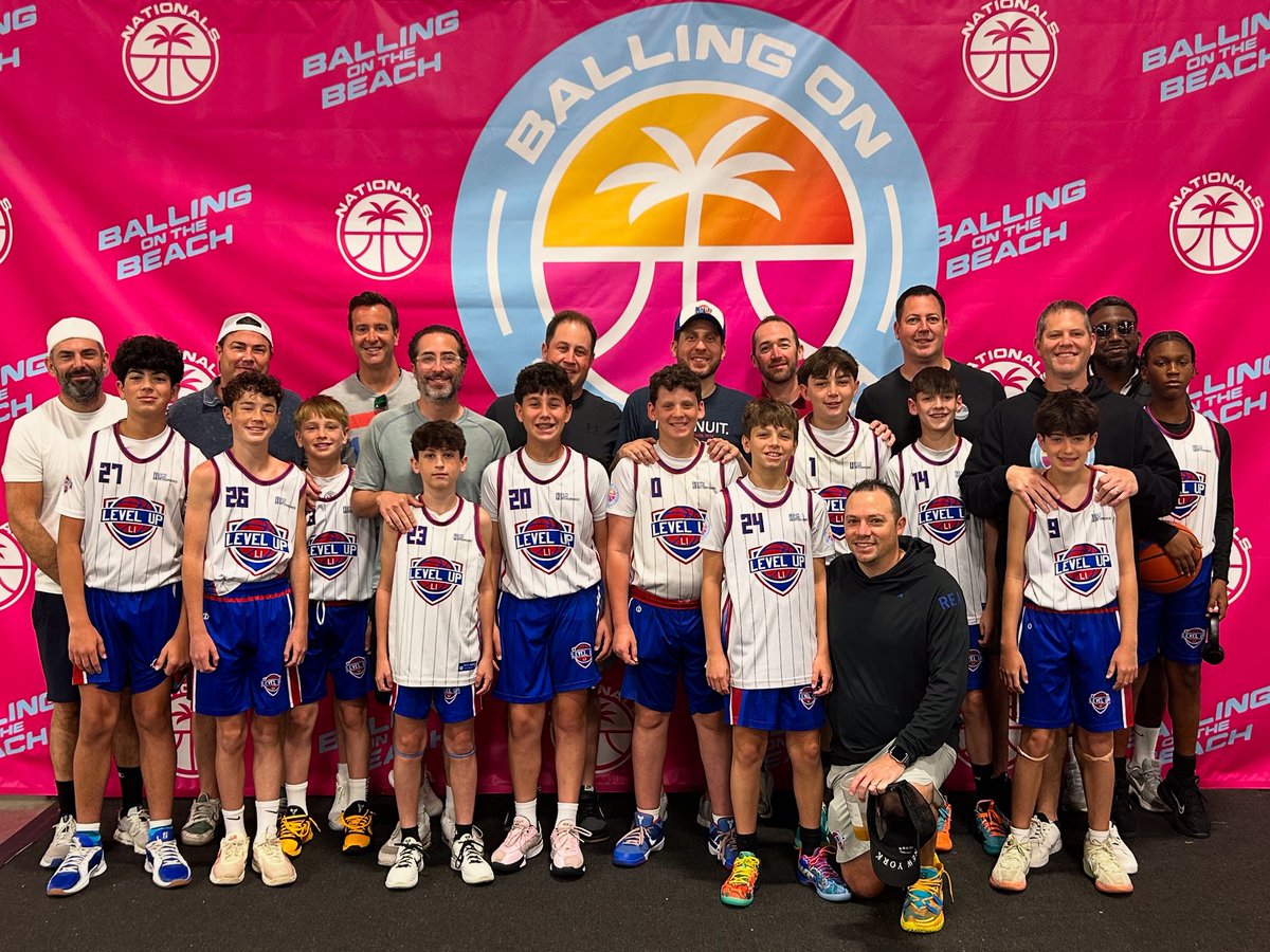Happy Father’s Day to all the Level Up dads out there! 

Pictured here is our 12U boys &amp; their dads who represented the program well along with our 5 teams that made the trip to FLL. We had an overall winning record at BOTB competing with the top National talent.