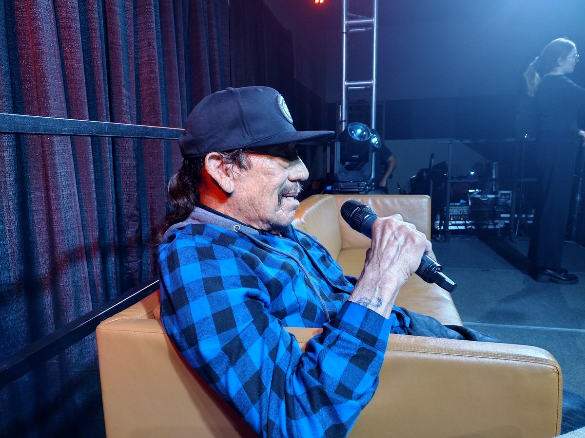 JeffGSpursKENS5 (@jeffgspurszone) on Twitter photo OMG I'm sitting and talking with Danny Trejo , #sanantonio. 🤯. <a href="/bigtexasterror/">Big Texas Terror</a>
He told me he is going to open his restaurants in San Antonio soon #porvida OMG I'm sitting and talking with Danny Trejo , #sanantonio. 🤯. <a href="/bigtexasterror/">Big Texas Terror</a>
He told me he is going to open his restaurants in San Antonio soon #porvida