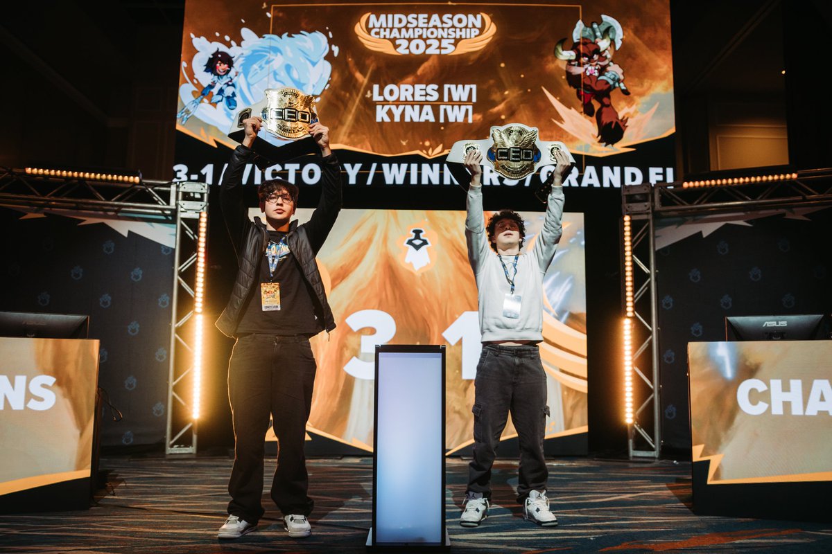 Back to back Midseason Champions!