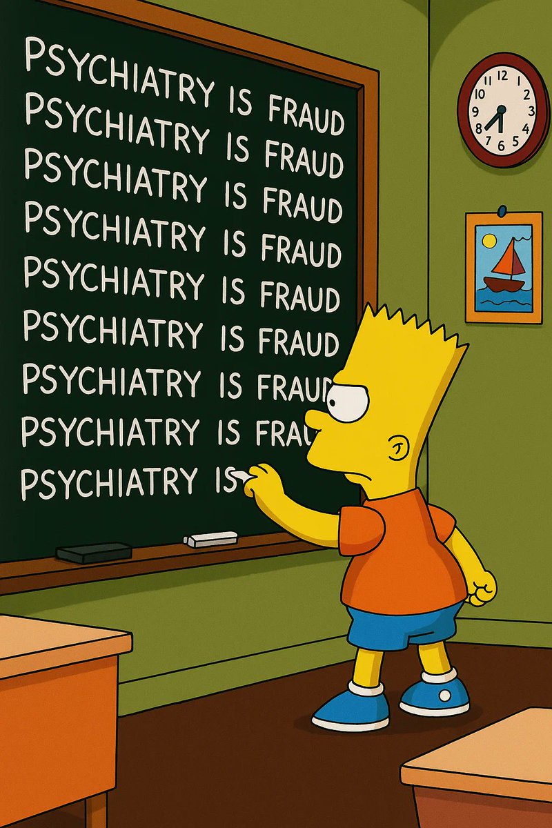 Bart’s new homework: expose the only profession where diagnosing you earns them lifelong customers.