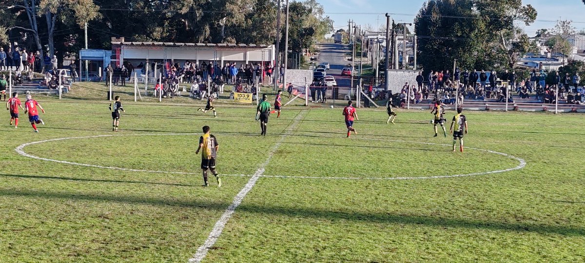 En San Bautista Copa OFI Divisional B - En juego Segundo Tiempo -- Vida Nueva 0 - 1 Progreso ( Santiago Oleaga  28')