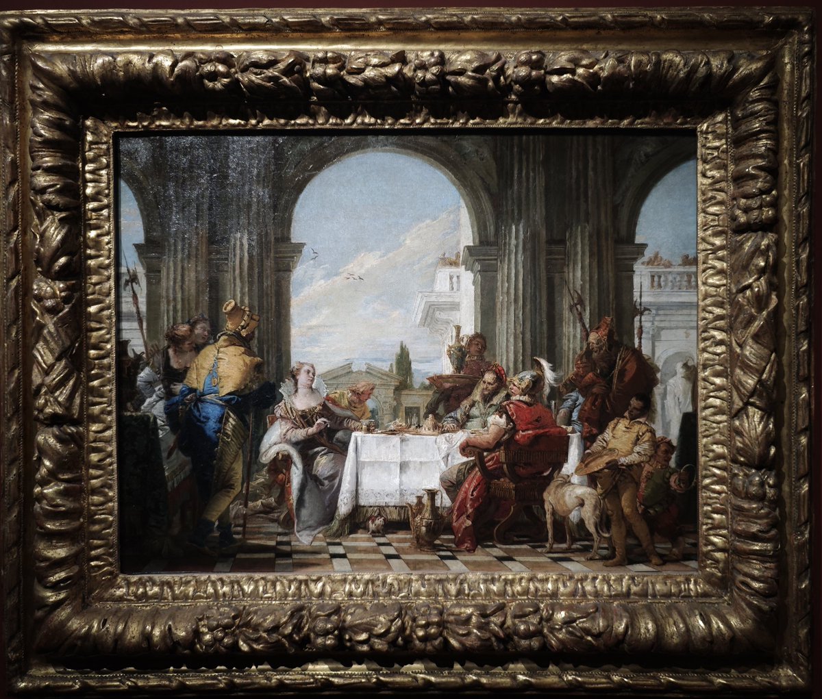 FrdricCostes's tweet image. Expo &quot;Le mystère Cléopâtre&quot; @imarabe
 Accueil kaléïdoscopique par le marbre de #Versailles, Cléopâtre mourant, debout (XVIIe,attribué à JB Goy) et voyage dans l&apos;histoire, l&apos;art, la littérature et la légende noire de la souveraine égyptienne. #Aspic