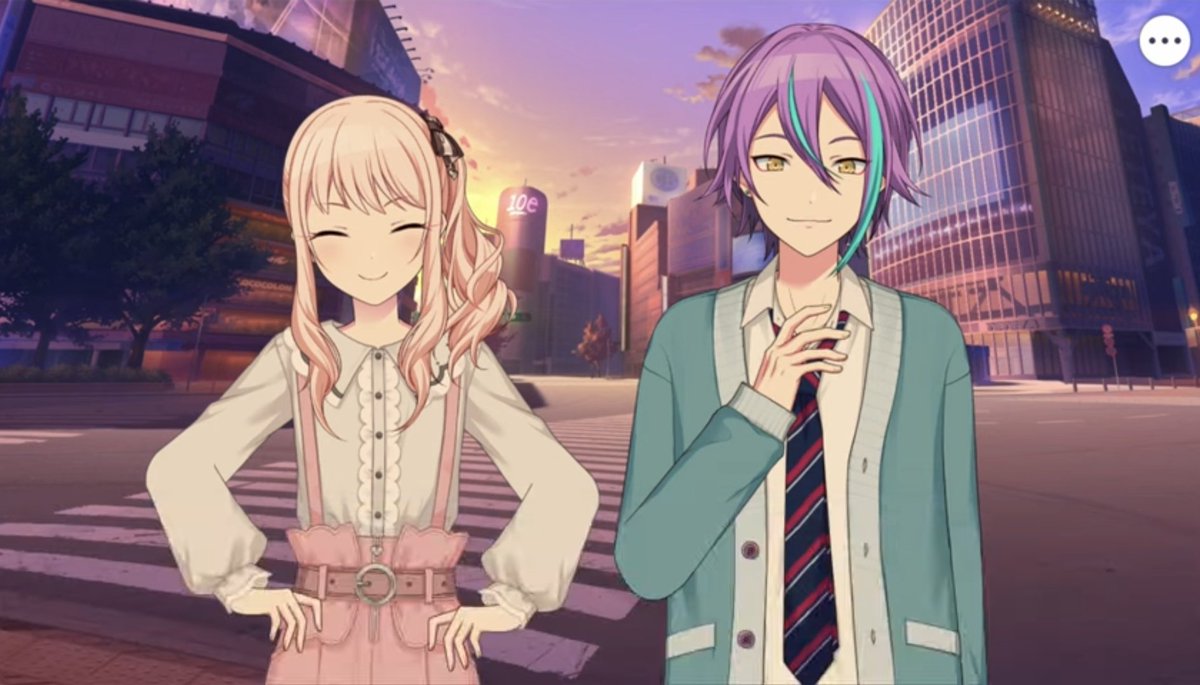 🎈: Mizuki, do you still dont want to go back to school? 
🎀:  yeah!!! i'm really really happy with how things are right now!!
🎈: i see... then, i'll support the path you've chosen.  
🎀: .... Thank you~ ♡