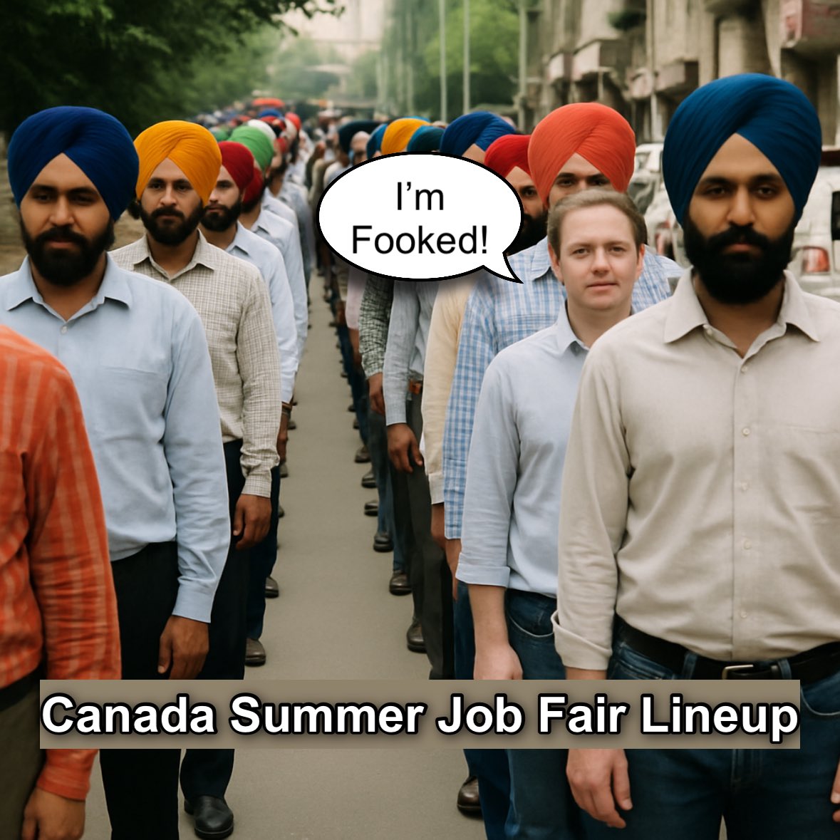 SatireSquadHQ's tweet photo. 🇨🇦Canadian looks for summer job.

Good luck?😂 https://t.co/d3CRb6D6KU