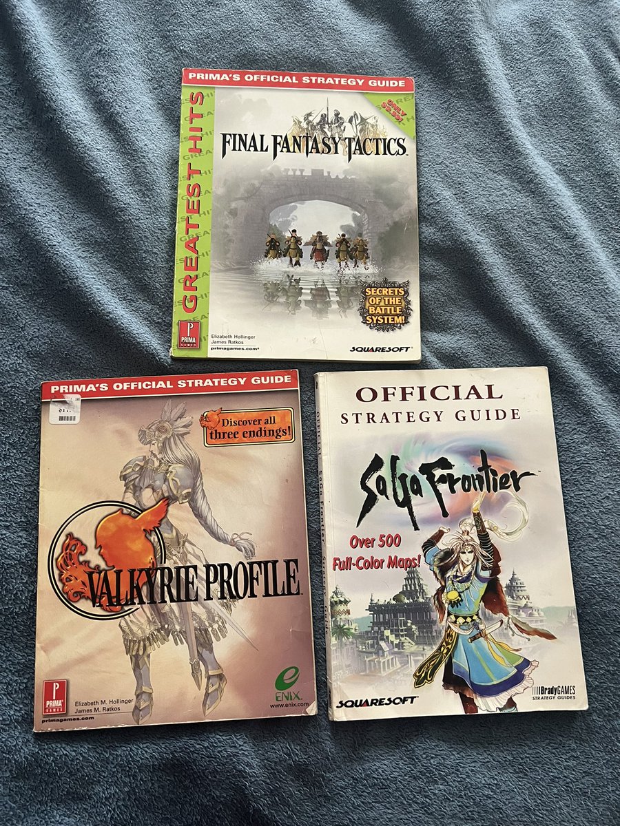 Post the most obscure Guidebooks that you own. I’ll go first #jrpglove