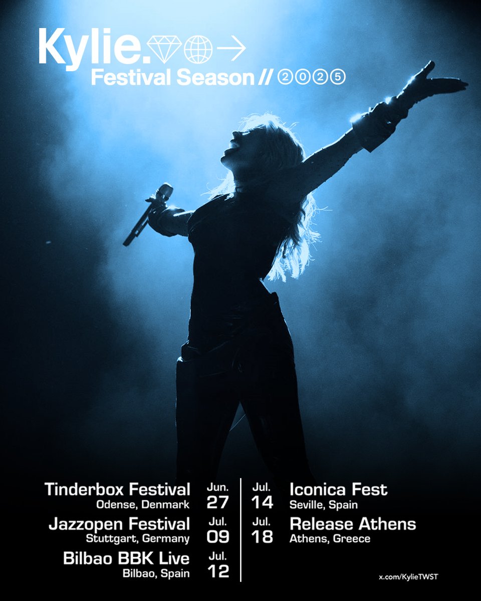 Kylie Minogue Festival Season 2025.