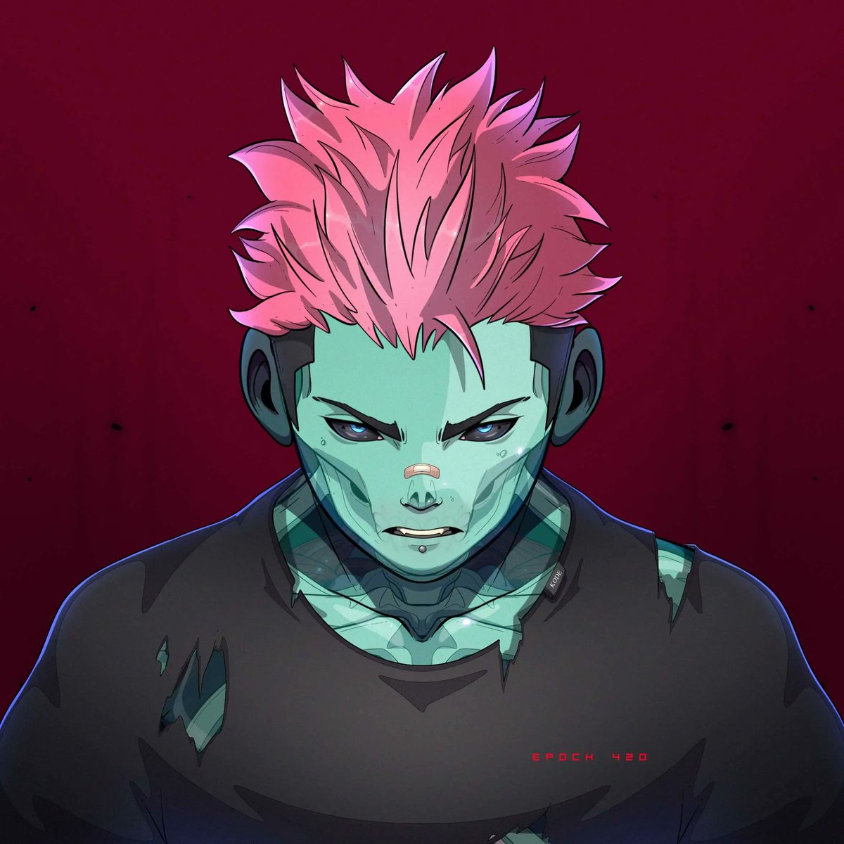 typical_Korkh's tweet photo. My favorite from the Humana collection — with bright pink hair, a bold gaze, and a pleasant skin tone. Can’t wait to see a similar character in Lady!
@kodehouse #NFT #SOL https://t.co/B5w5TLfxf5