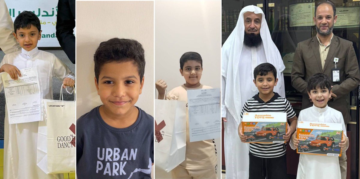 andalous_rs's tweet image. ✍️ ضمن 🎤 #مهرجان_المسابقات 🎇 بالصف الأول تم تكريم الطلاب الفائزين في مسابقة #راق_بأخلاقي 📐🖋️وهم فيصل الحربي وأصيل الحربي وأصيل العنيزان والوليد الزعاقي ومحمد الصيخان🎖️🎁

#تعليم_الرس #الرس #مدارس_الأندلس_بالرس