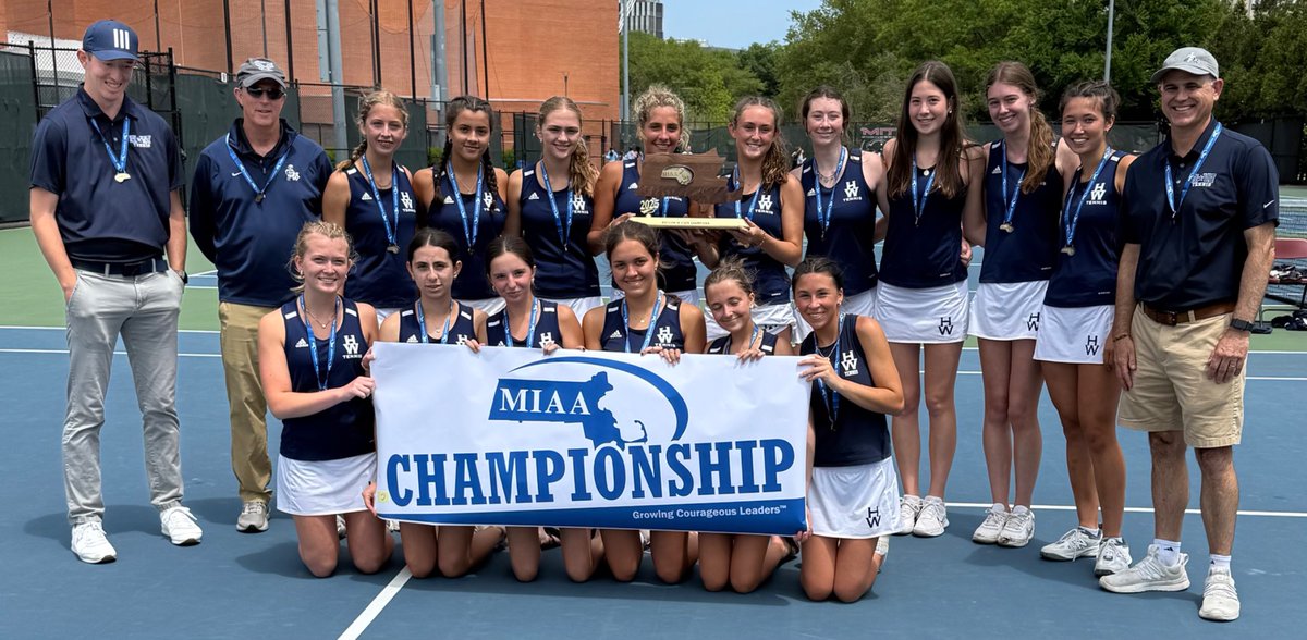 🎾 🏆Congratulations to the 2025 MIAA Girls Tennis Division 4 champion: Hamilton-Wenham Regional High School