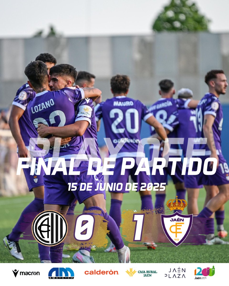 ⌚️90' || 𝗙𝗜𝗡𝗔𝗟 𝗗𝗘𝗟 𝗣𝗔𝗥𝗧𝗜𝗗𝗢

🗣️  Conseguimos la victoria en un partido dominado por nuestro equipo 

VAMOS A POR LA FINALÍSIMA EN NUESTRO CAMPO, ¡Lagartos, sois nuestro pilar!
 
⚪CLUB ATLÉTICO CENTRAL 0️⃣-1️⃣ REAL JAÉN CF🟣

#FuimosSomosSeremos