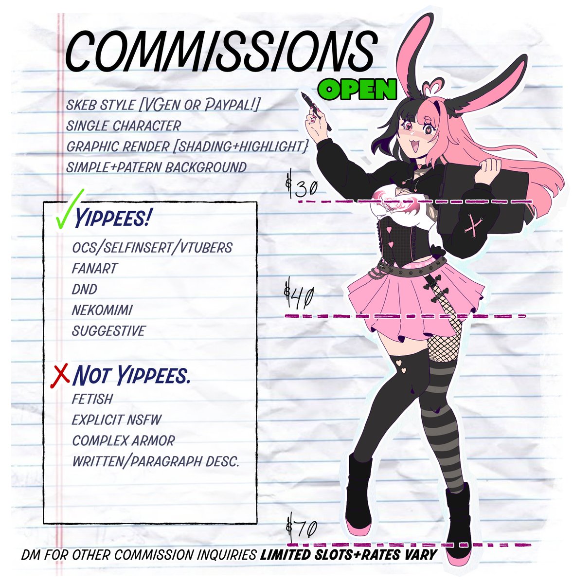 dinkndots's tweet image. πβ£οΈGraphic Illustrations Open β£οΈπ
for other inquiries feel free to dm me :3
vgen.co/dinkndots